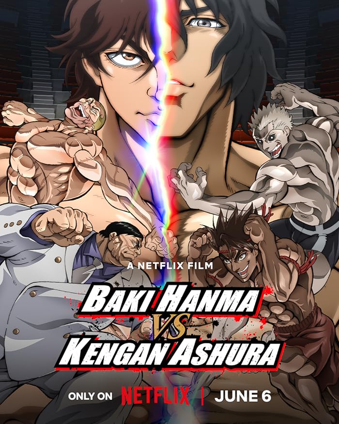 انمي فيلم Hanma Baki vs. Kengan Ashura 2024 مترجم اون لاين
