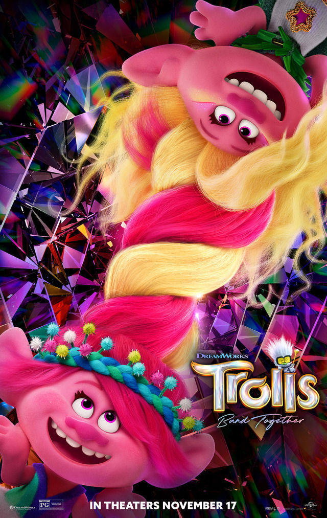 انمي فيلم Trolls Band Together 2023 مترجم اون لاين
